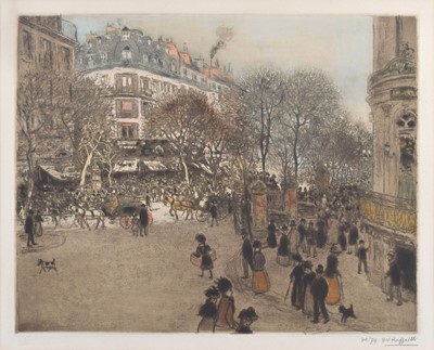 Lot 77 - Jean-Francois Raffaelli (French 1850-1924)