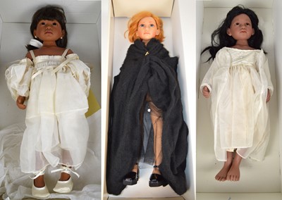 Lot 142 - Three boxed Philip Heath for Gotz Dolls to...