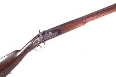 Lot 266 - Percussion sporting gun