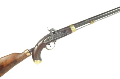 Lot 319 - Percussion poacher's gun
