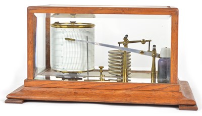 Lot 184 - Edwardian barograph
