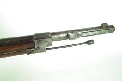 Lot 277 - French M.1866 Chassepot needle fire rifle