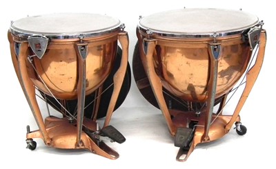 Lot 227 - Two Premier Timpani