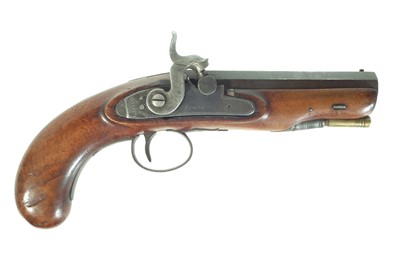 Lot 200 - Percussion pocket pistol by Jones
