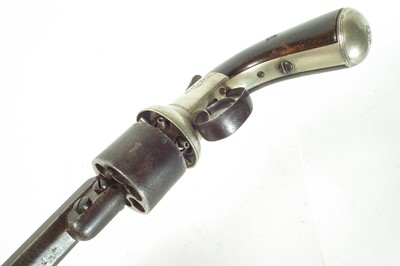 Lot 251 - Baker's Patent transitional revolver