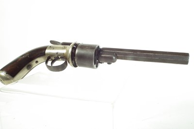 Lot 251 - Baker's Patent transitional revolver