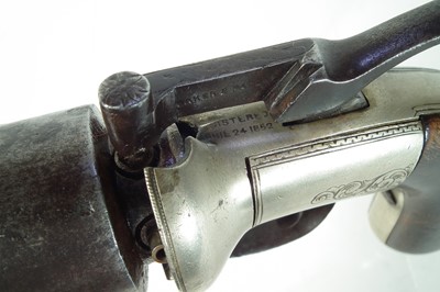 Lot 251 - Baker's Patent transitional revolver