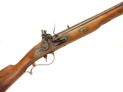 Lot 346 - Modern deactivated Flintlock Baker carbine
