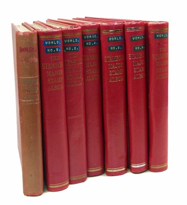Lot 63 - All World mainly foreign stamp collection in seven Stamford Major albums