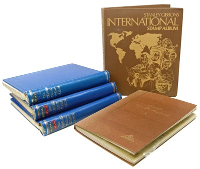 Lot 64 - Mainly British Commonwealth and Empire stamp collection in three Stamford Major albums