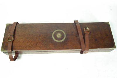 Lot 322 - Percussion silver mounted double 14 bore shotgun by Smith