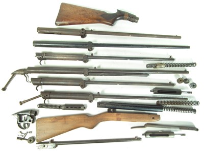 Lot 512 - Collection of BSA Standard air rifle parts