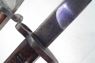 Lot 67 - Two Lee Enfield bayonets