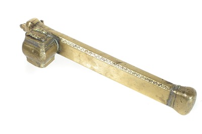 Lot 157 - Ottoman Islamic qalamdan divit pen and ink case