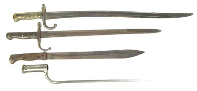 Lot 71 - Four bayonets
