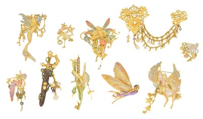 Lot 88 - A large selection of designer jewellery by Kirks Folly