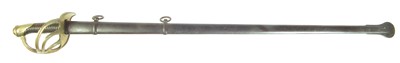 Lot 16 - French 1880 pattern heavy cavalry sabre