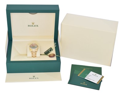 Lot 189 - An 18ct gold Rolex Oyster Perpetual Datejust wristwatch