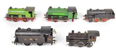 Lot 24 - Five O Gauge Clockwork Locomotives