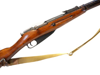 Lot 352 - Deactivated Mosin Nagant bolt action rifle