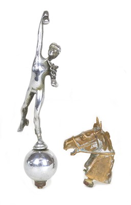Lot 74 - Two Car Mascots