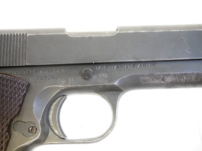 Lot 341 - Colt M1911A1 .45ACP semi automatic pistol