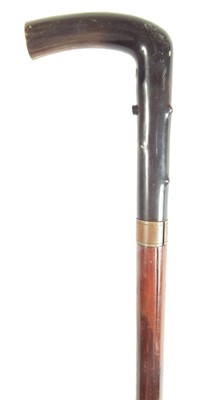Lot 42 - French Dumonthier action 9mm walking stick gun