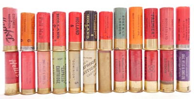 Lot 564 - Twenty four London Gun Trade proprietary cartridges  LICENCE REQUIRED