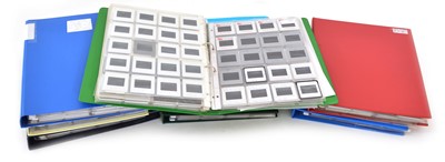 Lot 78 - Approximately 1800 railway-related colour slides in eight ring binder files
