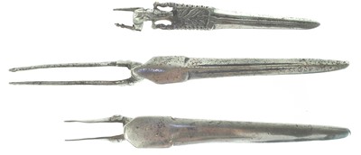 Lot 69 - Three Matchlock bayonets