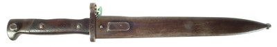 Lot 34 - Irish Mannlicher bayonet and scabbard