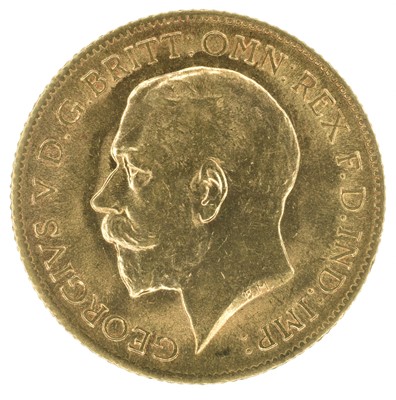 Lot 41 - King George V, Half-Sovereign, 1912 and two U.S. gold dollars, 1889.