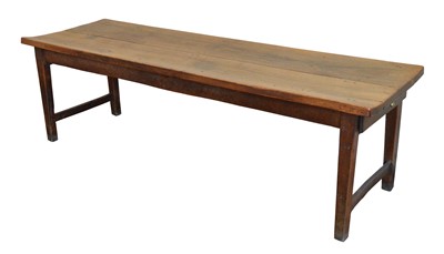 Lot 407 - Early 19th-century refectory table