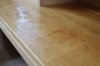 Lot 166 - Mouseman Oak Display Dresser