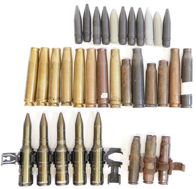 Lot 117 - Collection of 20mm shells and cases