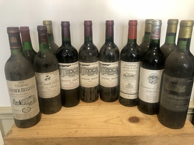 Lot 4 - 12 Bottles Mixed Lot Drinking Claret and Corbieres