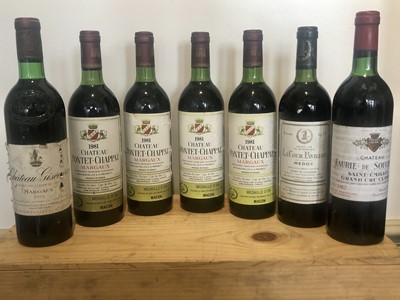 Lot 8 - 7 Bottles Mixed Lot Fine and Mature Claret, including Grand Cru Classse