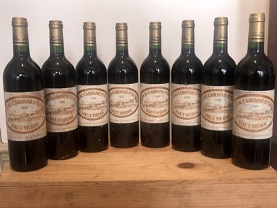 Lot 27 - 8 bottles (In OWC) Chateau Caronne Ste Gemme Haut Medoc 1998