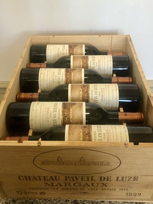 Lot 31 - 12 Bottles Chateau Paveil de Luze Cru Bourgeois Margaux 1999
