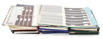 Lot 80 - 15 ring binders of colour and black & white photo negatives between 1960-2000