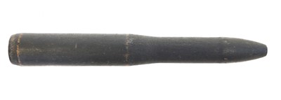 Lot 147 - Very rare British Navy wood training round WWII