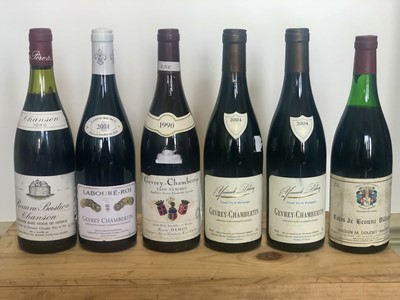 Lot 73 - 6 Bottles Mixed Lot Mature Red Burgundy