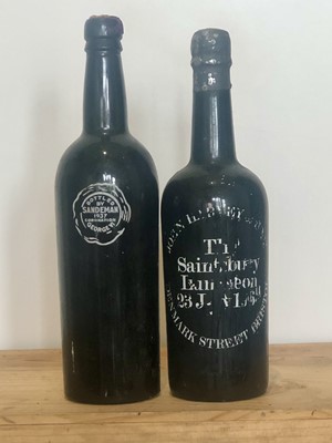 Lot 176 - 2 Bottles Mixed Lot Fine and Rare Vintage Port and Sherry