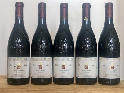 Lot 53 - 5 Bottles Chateauneuf du Pape Reserve Domaine Roger Sabon 2001