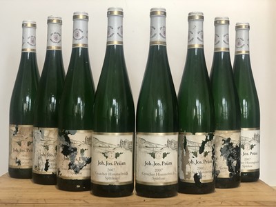 Lot 62 - 8 Bottles Graacher Himmelreich Riesling Spatlese
