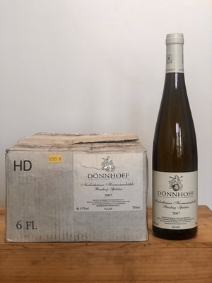 Lot 63 - 6 Bottles Estate Donnhoff Niederhauser Hermannshohle Riesling Spatlese 2007