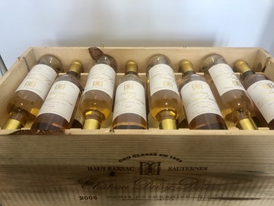 Lot 40 - 24 Half Bottles (in OWC) Chateau Doisy-Daene Cru Classe Sauternes 2005