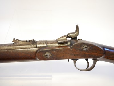 Lot 274 - BSA two band .577 Snider rifle