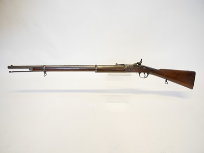 Lot 274 - BSA two band .577 Snider rifle
