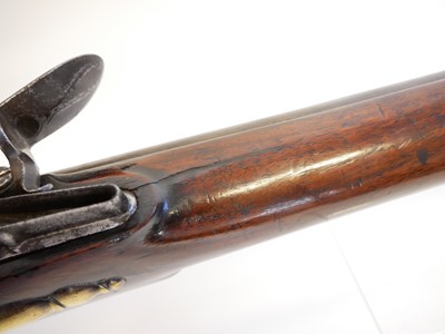 Lot 280 - Flintlock .750 volunteer officer's fusil or musket